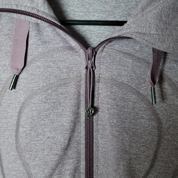 Lululemon Purple Stride Hoodie Jacket | Size 6 | Yoga/Running Hoodie - Picture 5 of 10
